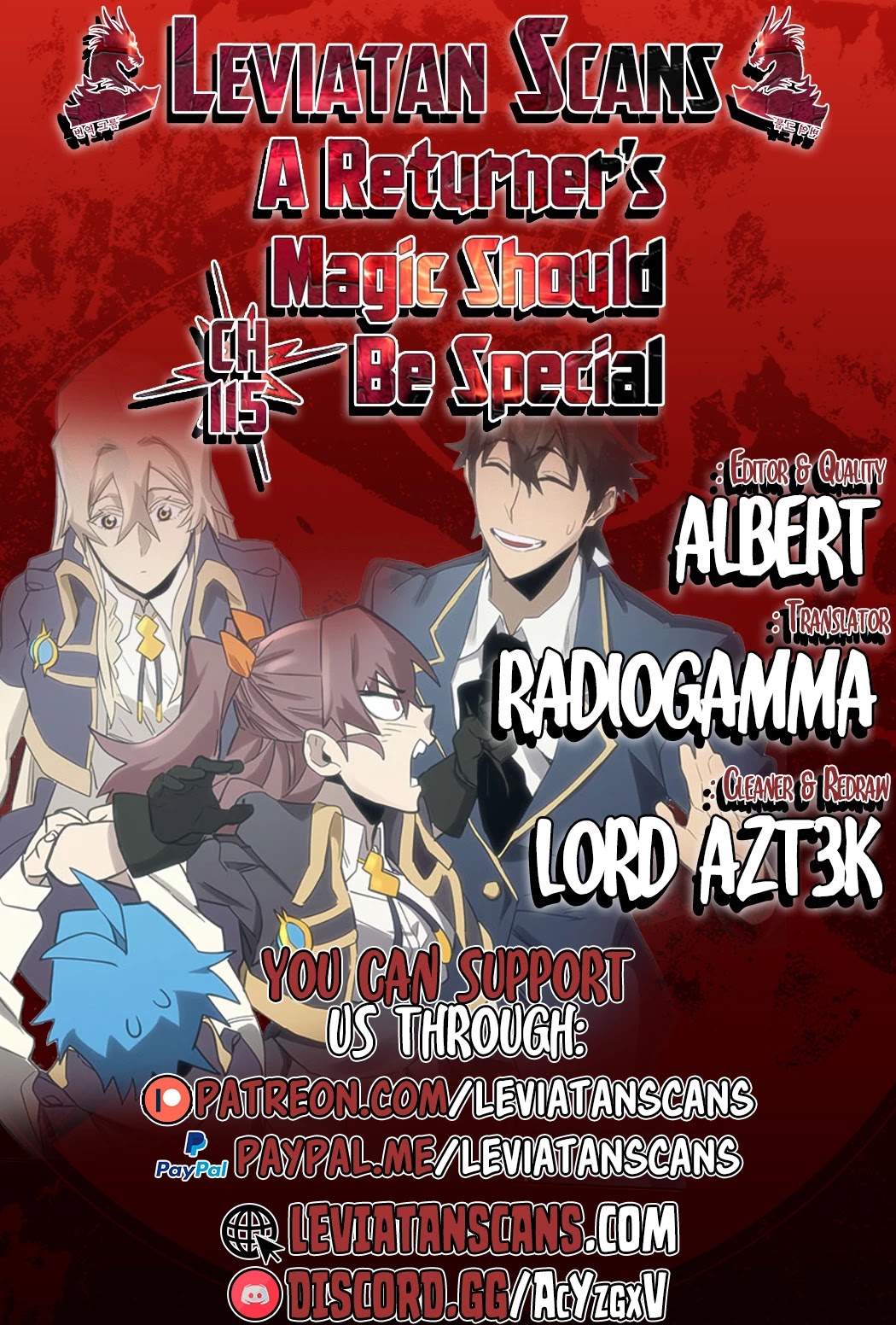 Read A Returner's Magic Should Be Special EN Manga Online