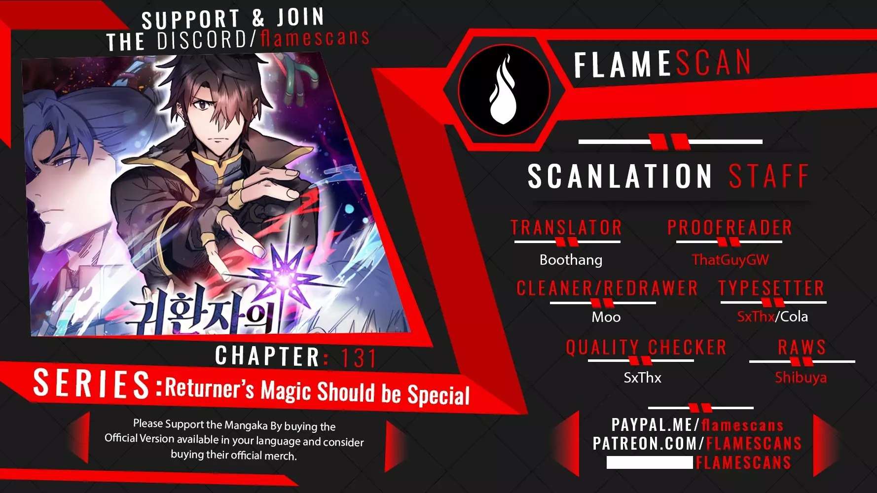 Read A Returner's Magic Should Be Special EN Manga Online