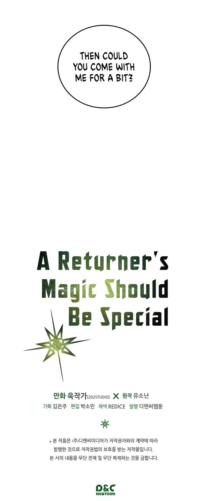 Read A Returner's Magic Should Be Special EN Manga Online