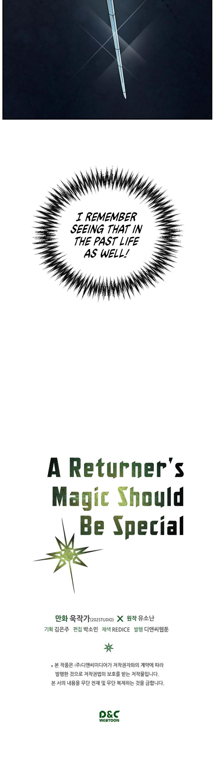 Read A Returner's Magic Should Be Special EN Manga Online