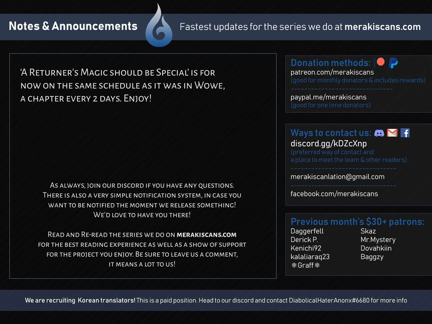 Read A Returner's Magic Should Be Special EN Manga Online