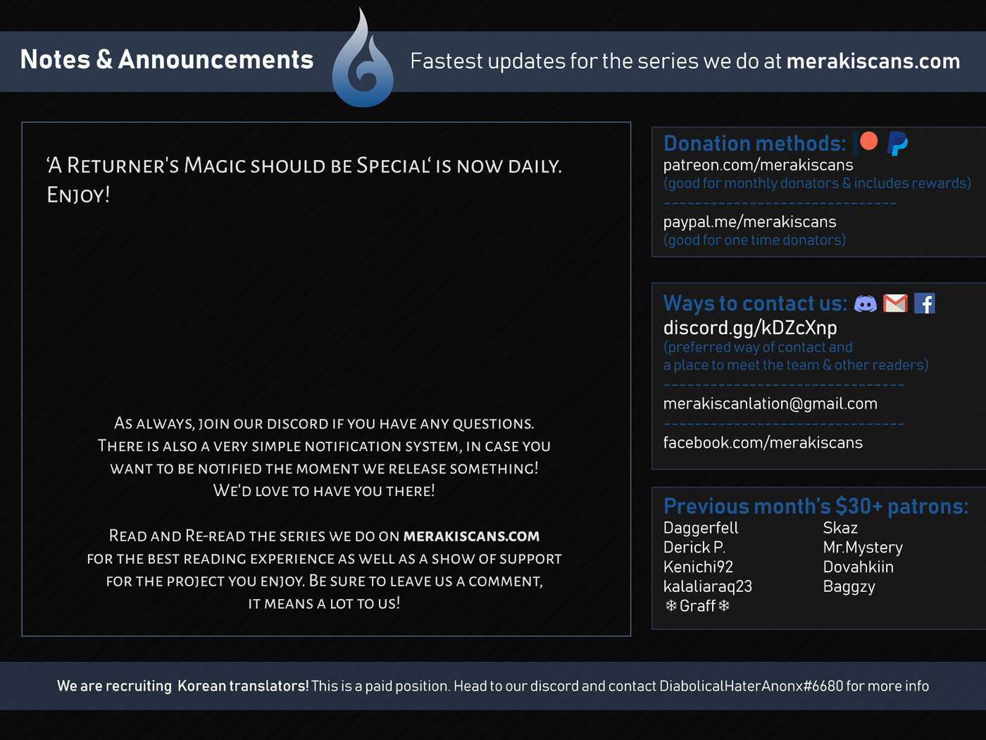 Read A Returner's Magic Should Be Special EN Manga Online