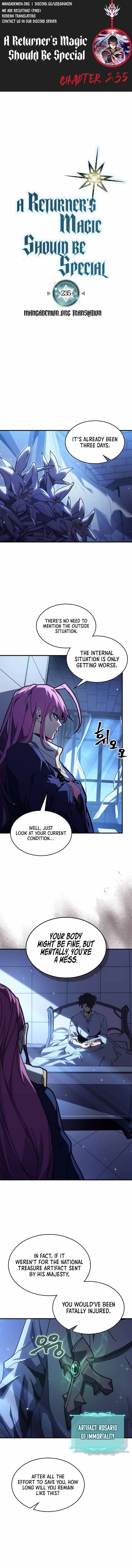 Read A Returner's Magic Should Be Special EN Manga Online