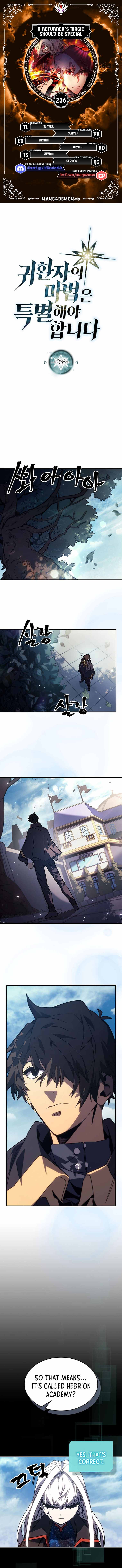Read A Returner's Magic Should Be Special EN Manga Online