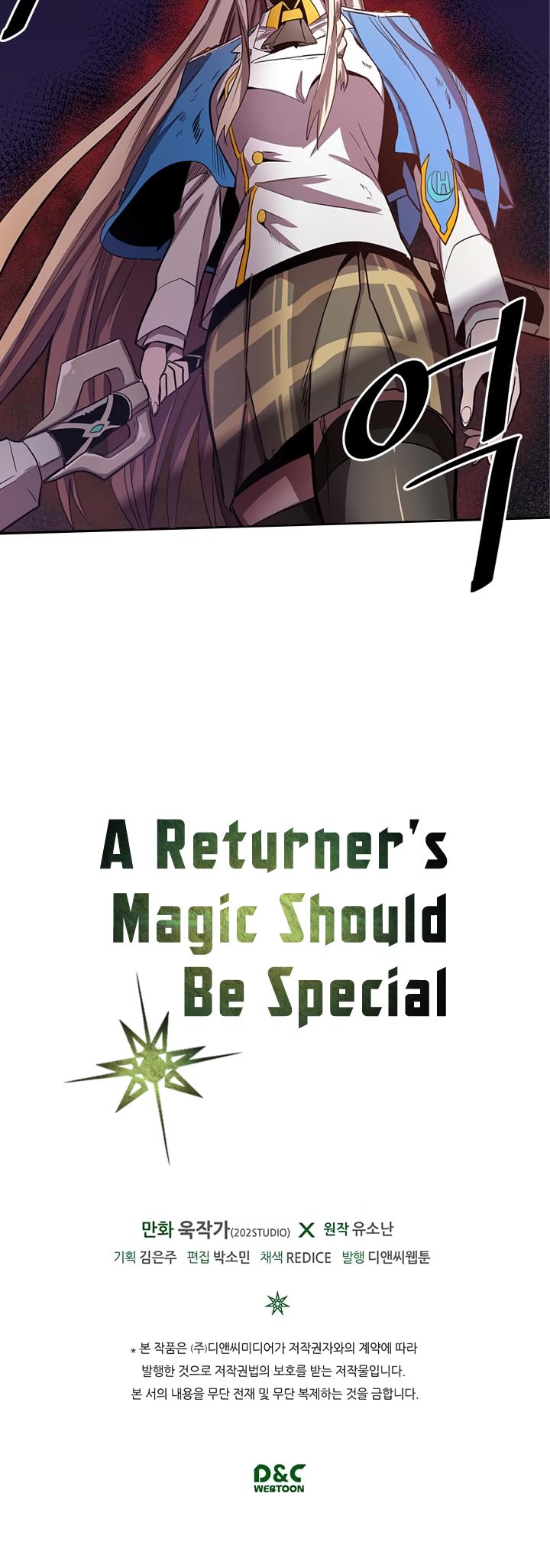 Read A Returner's Magic Should Be Special EN Manga Online