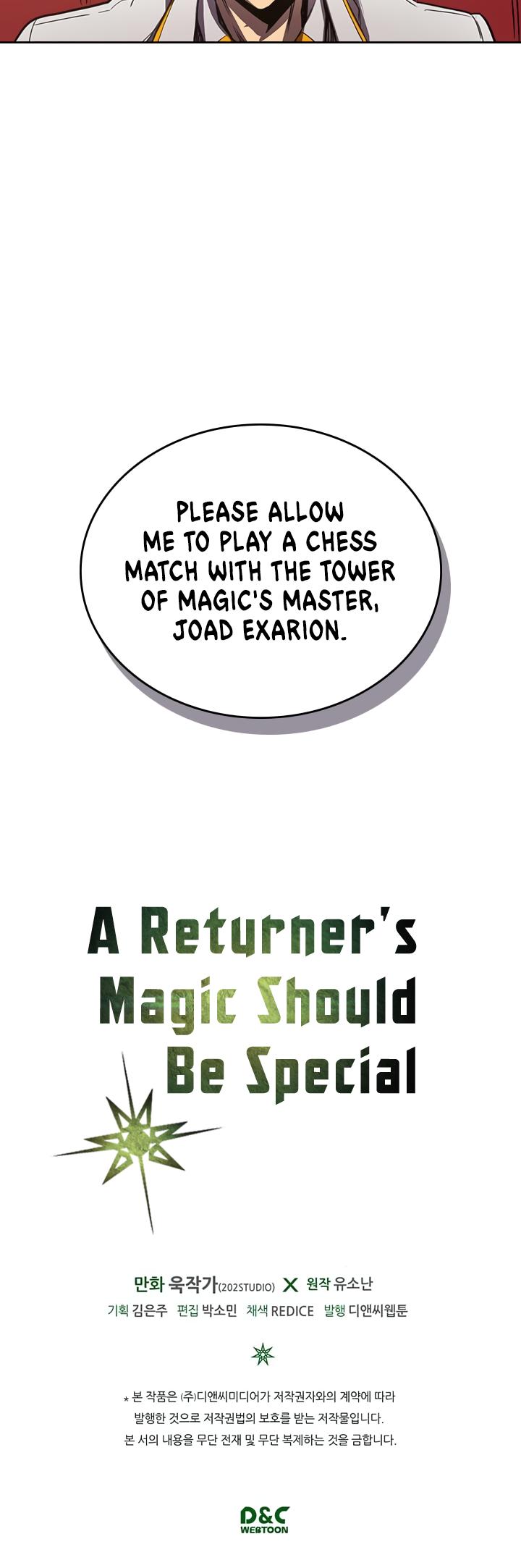 Read A Returner's Magic Should Be Special EN Manga Online