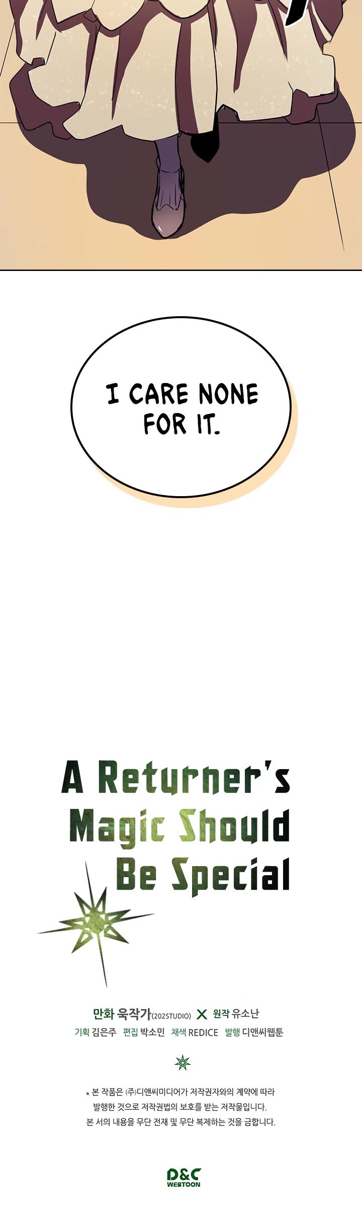 Read A Returner's Magic Should Be Special EN Manga Online