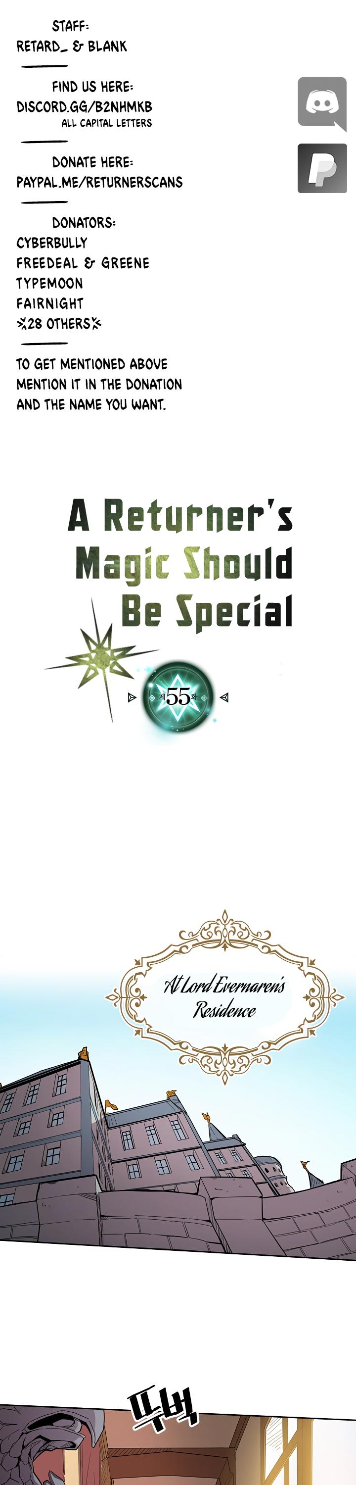 Read A Returner's Magic Should Be Special EN Manga Online