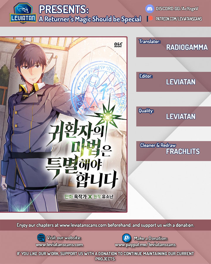 Read A Returner's Magic Should Be Special EN Manga Online