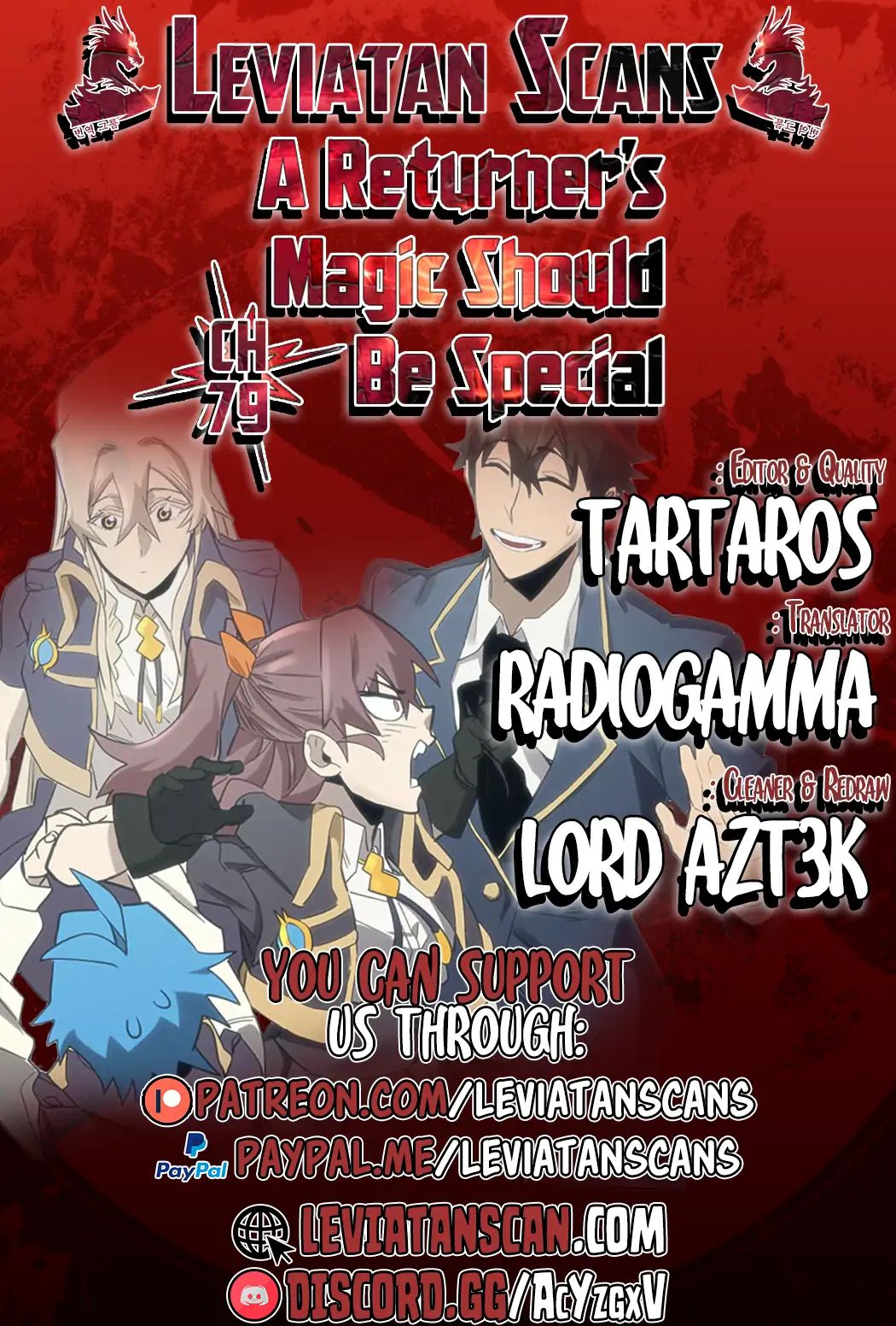 Read A Returner's Magic Should Be Special EN Manga Online