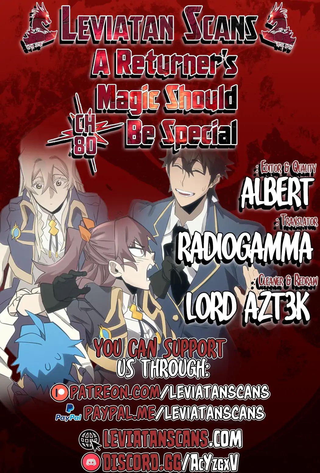 Read A Returner's Magic Should Be Special EN Manga Online