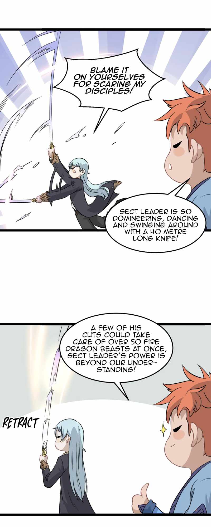 Read All Hail the Sect Leader EN Manga Online