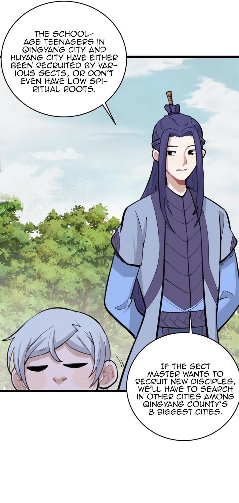 Read All Hail the Sect Leader EN Manga Online