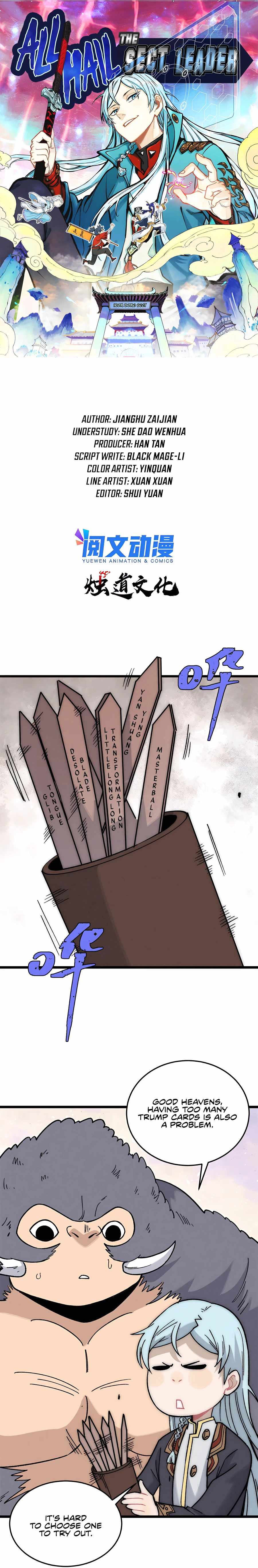 Read All Hail the Sect Leader EN Manga Online