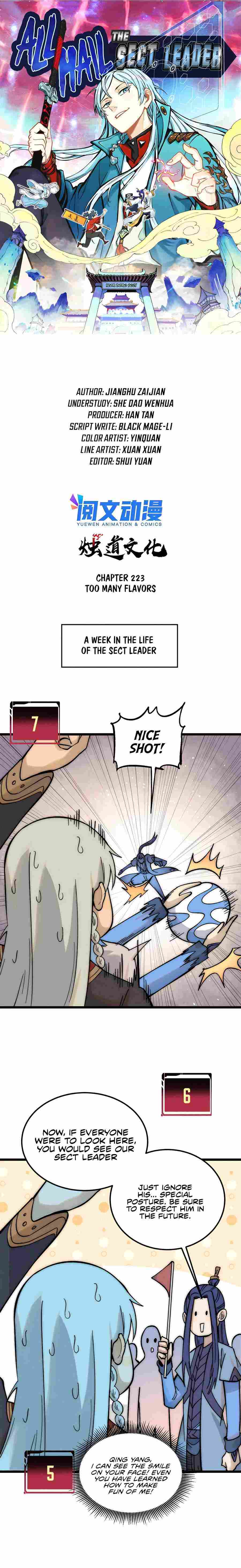 Read All Hail the Sect Leader EN Manga Online
