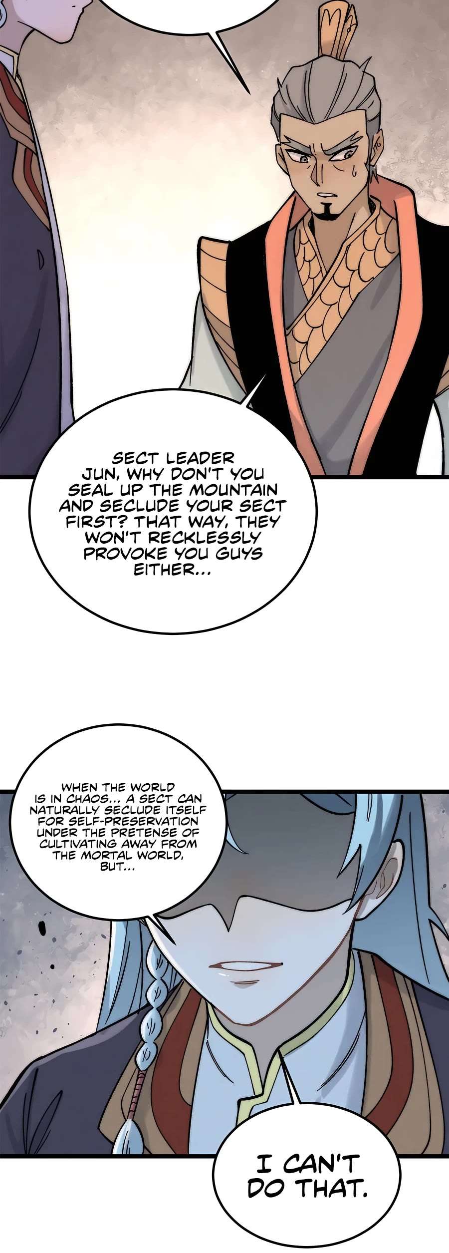 Read All Hail the Sect Leader EN Manga Online