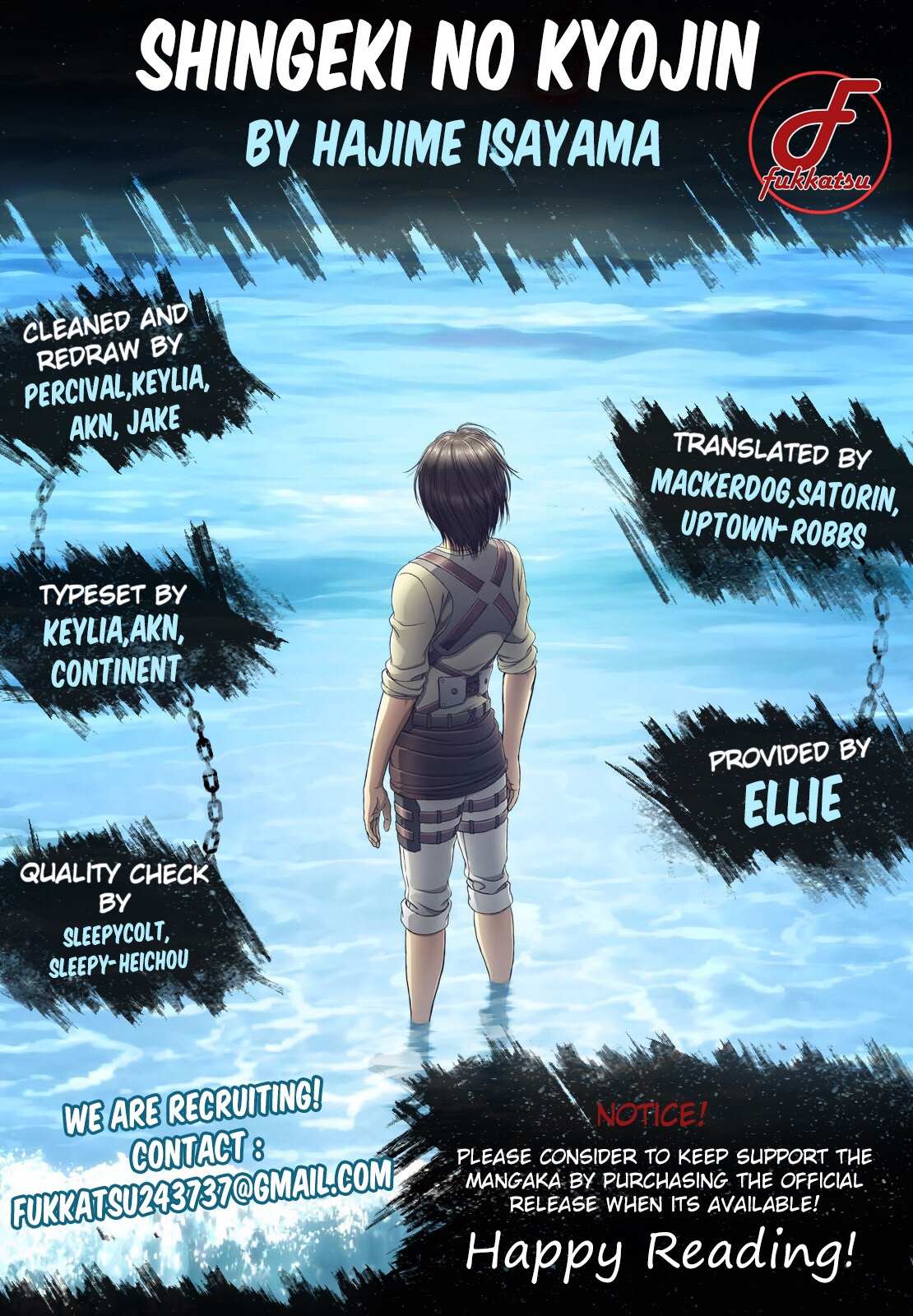 Read Attack on Titan EN Manga Online