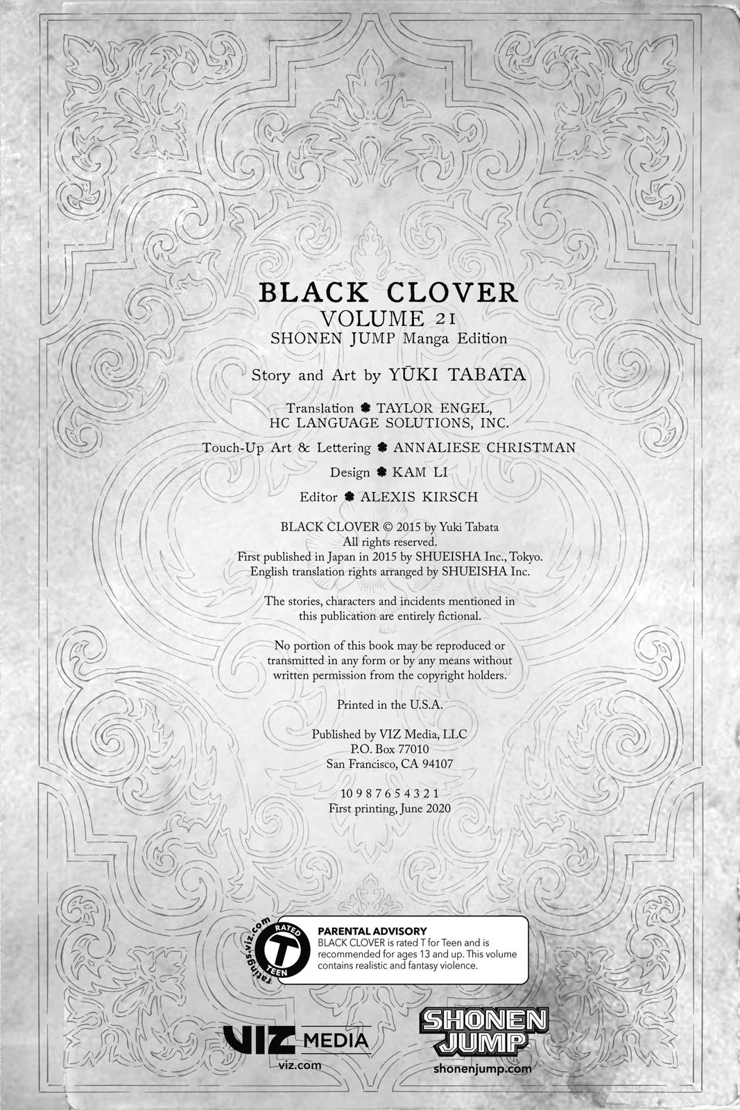 Read Black Clover EN Manga Online