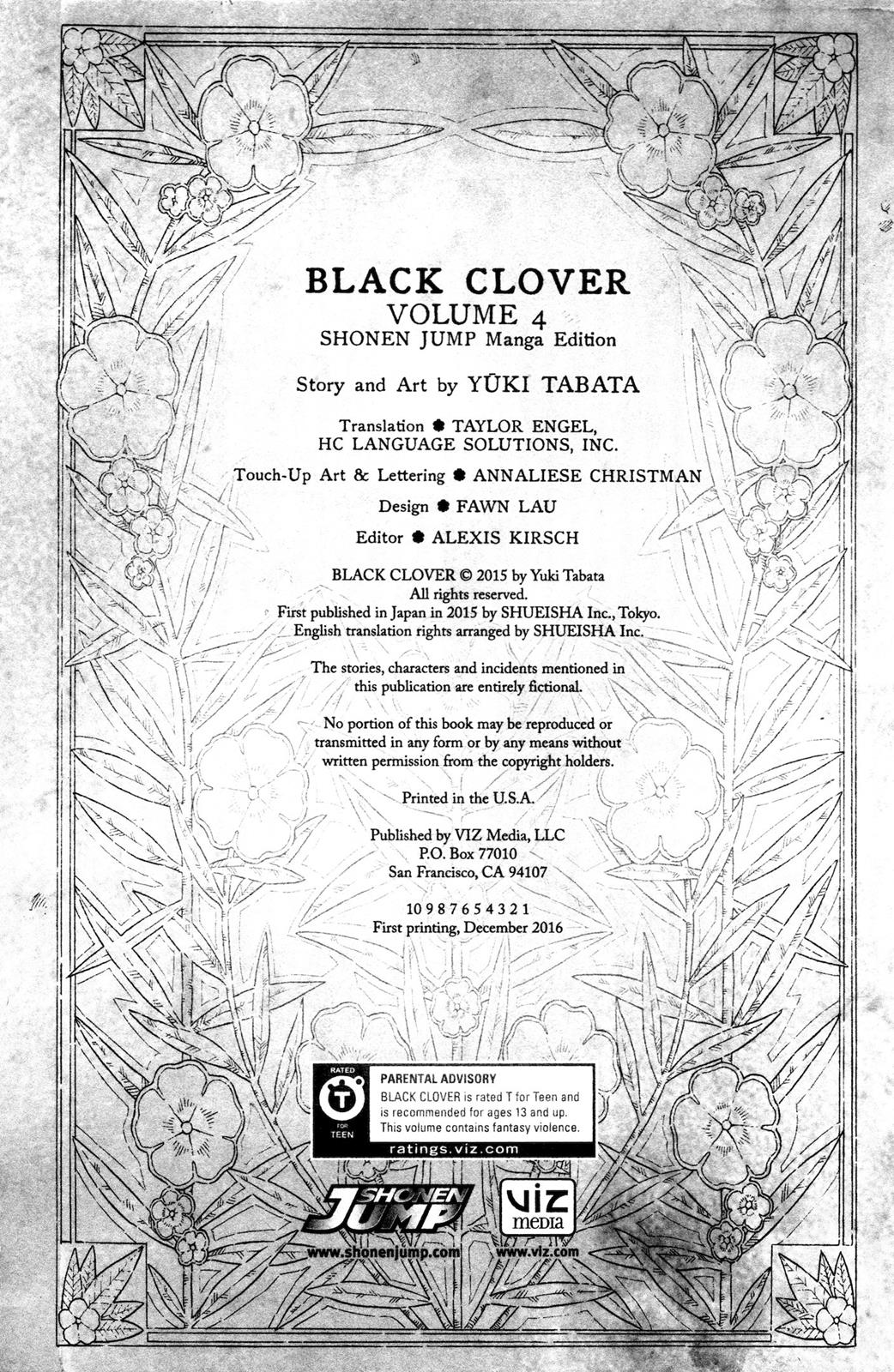 Read Black Clover EN Manga Online
