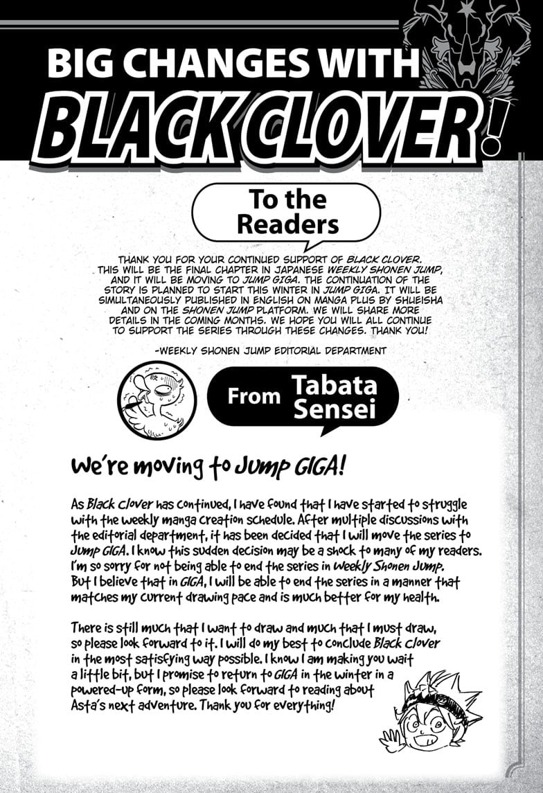 Read Black Clover EN Manga Online