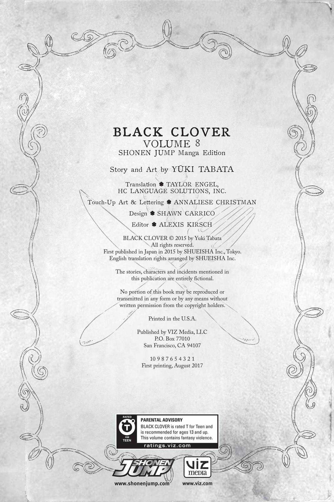 Read Black Clover EN Manga Online