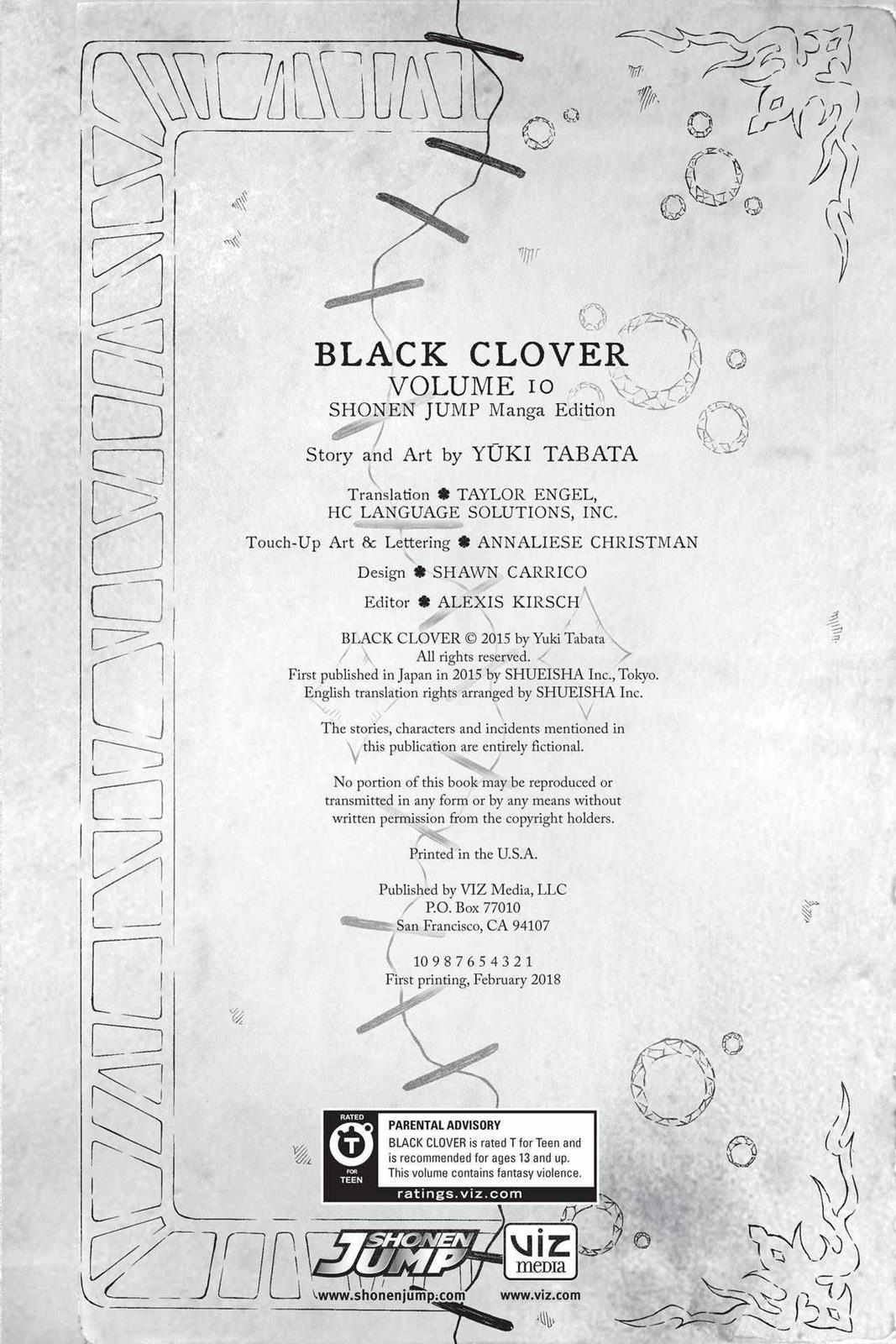 Read Black Clover EN Manga Online
