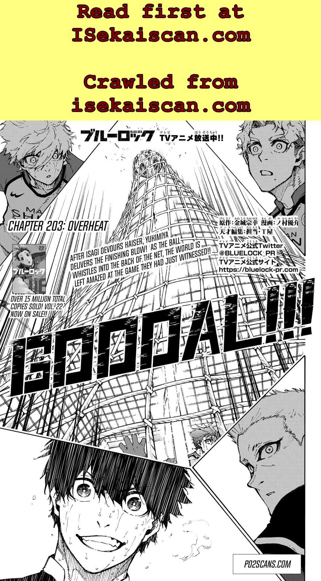Read Blue Lock EN Manga Online