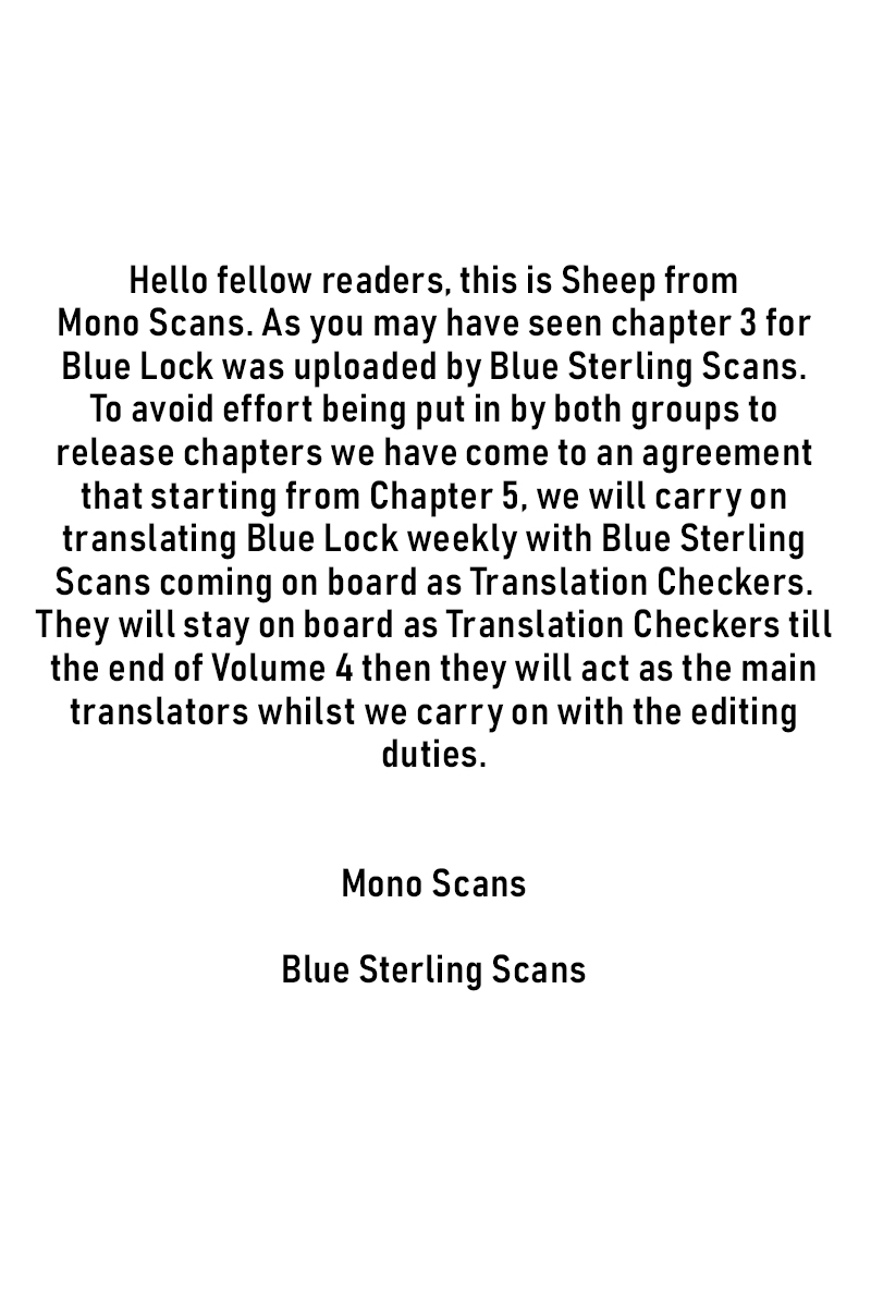 Read Blue Lock EN Manga Online