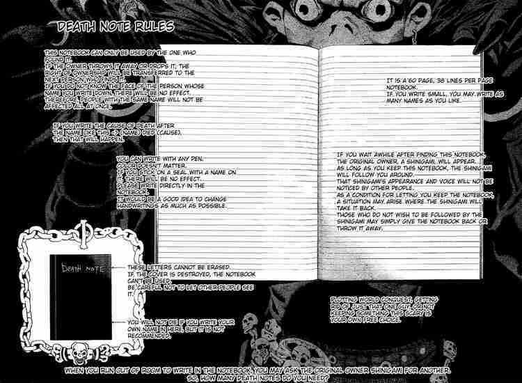 Read Death Note EN Manga Online