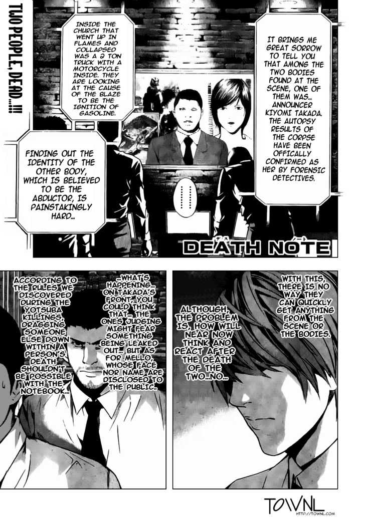 Read Death Note EN Manga Online
