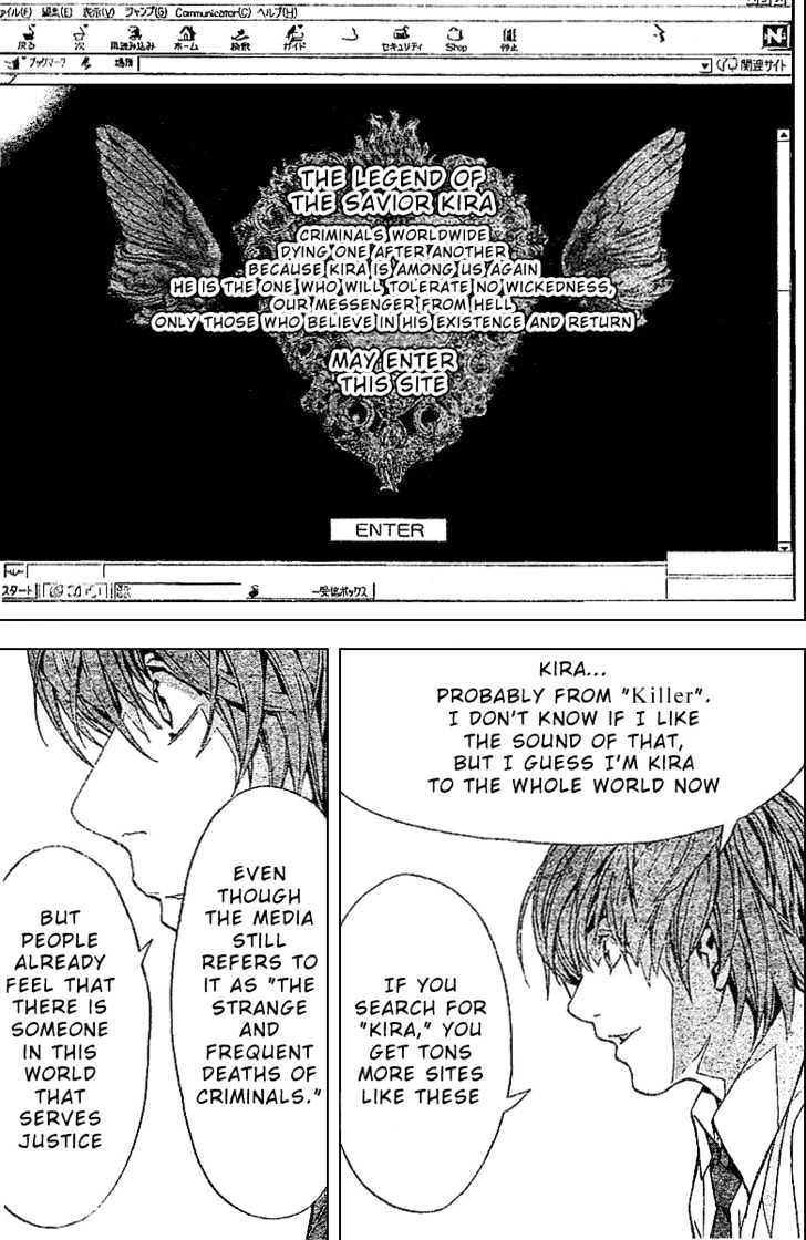 Read Death Note EN Manga Online