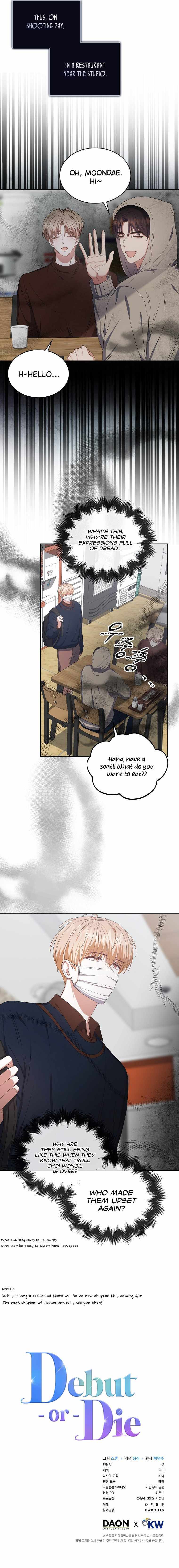Read Debut or DieB EN Manga Online