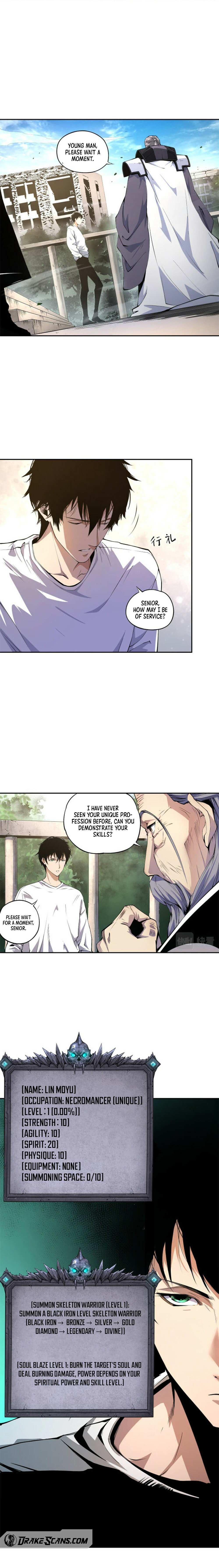 Read Disastrous Necromancer EN Manga Online