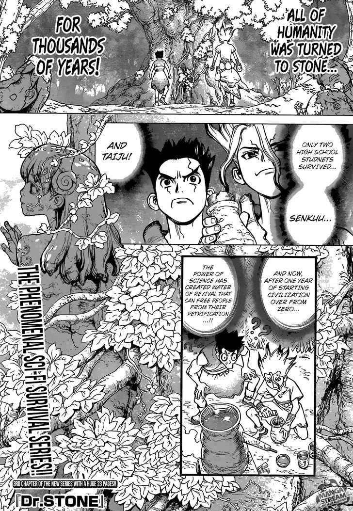 Read Dr. Stone EN Manga Online