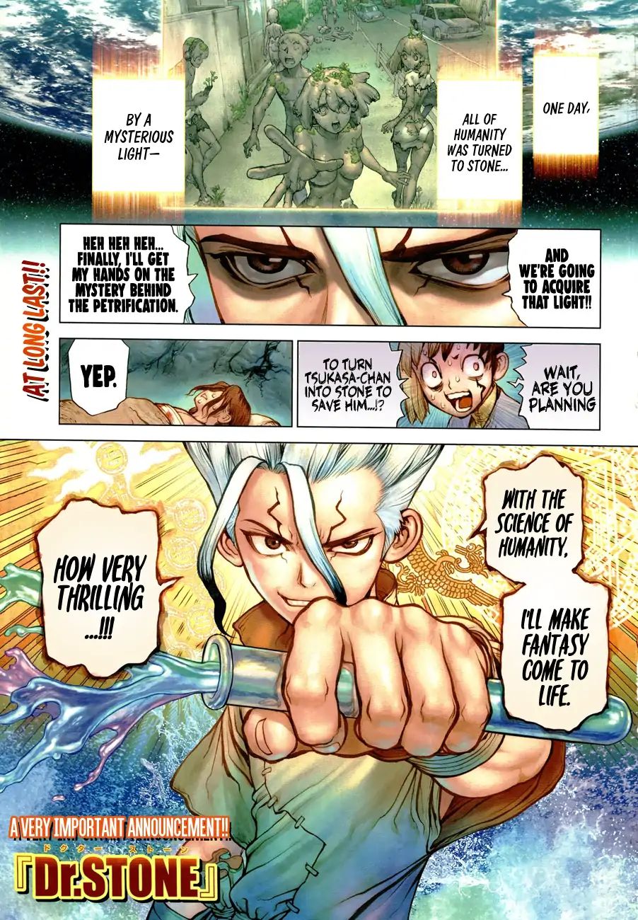 Read Dr. Stone EN Manga Online