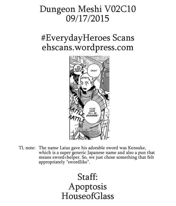 Read Dungeon Meshi EN Manga Online