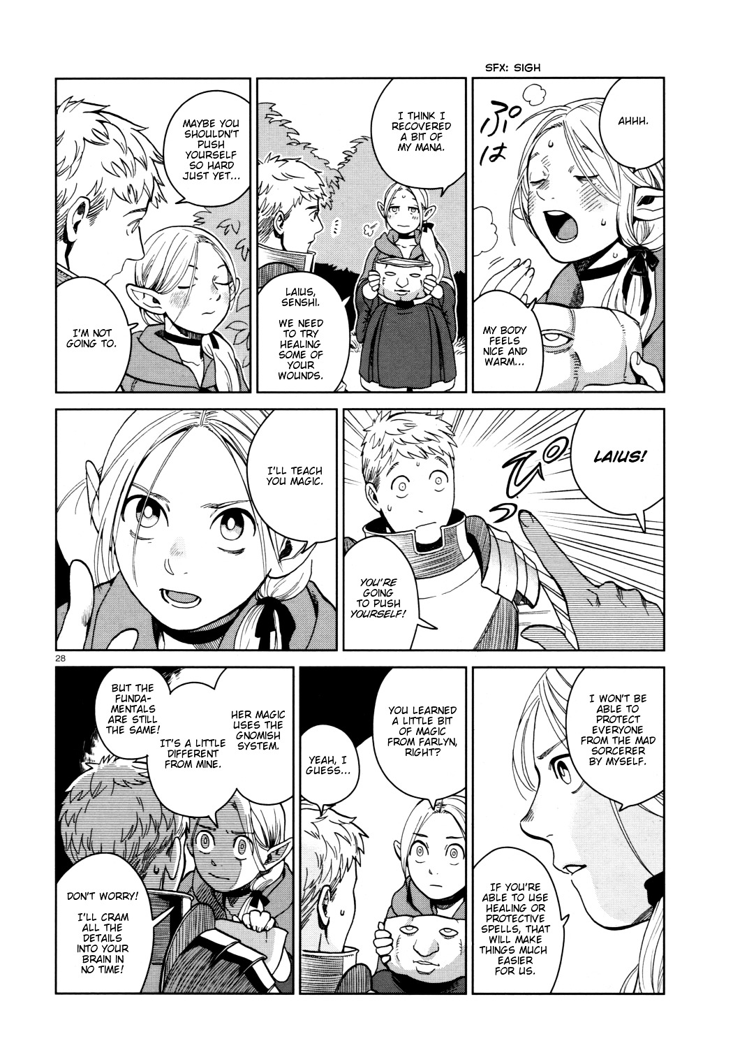 Read Dungeon Meshi EN Manga Online