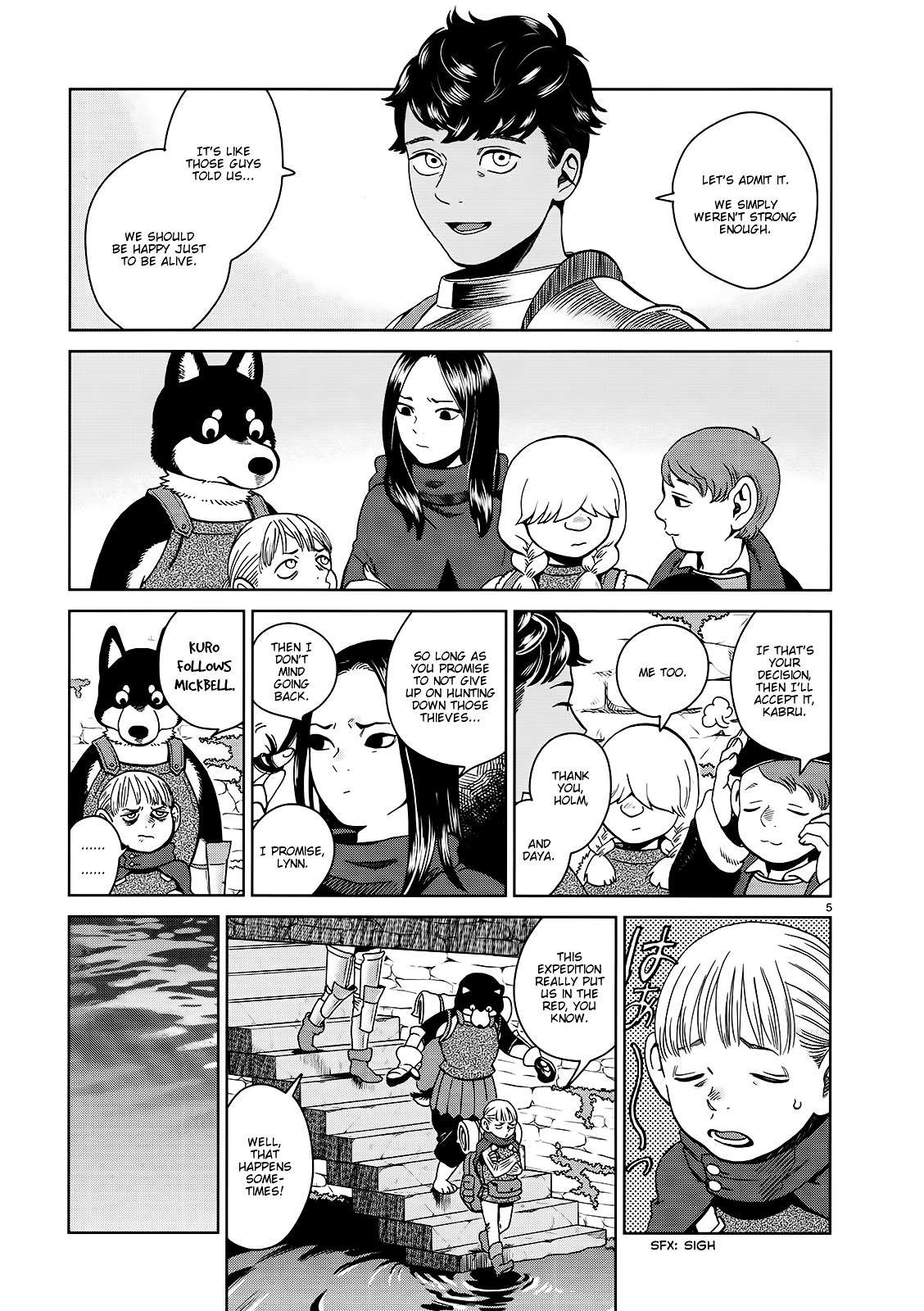 Read Dungeon Meshi EN Manga Online