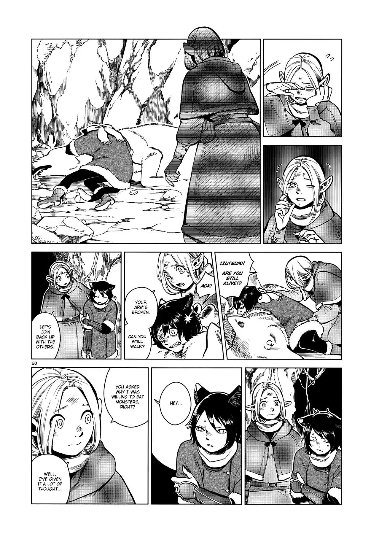 Read Dungeon Meshi EN Manga Online