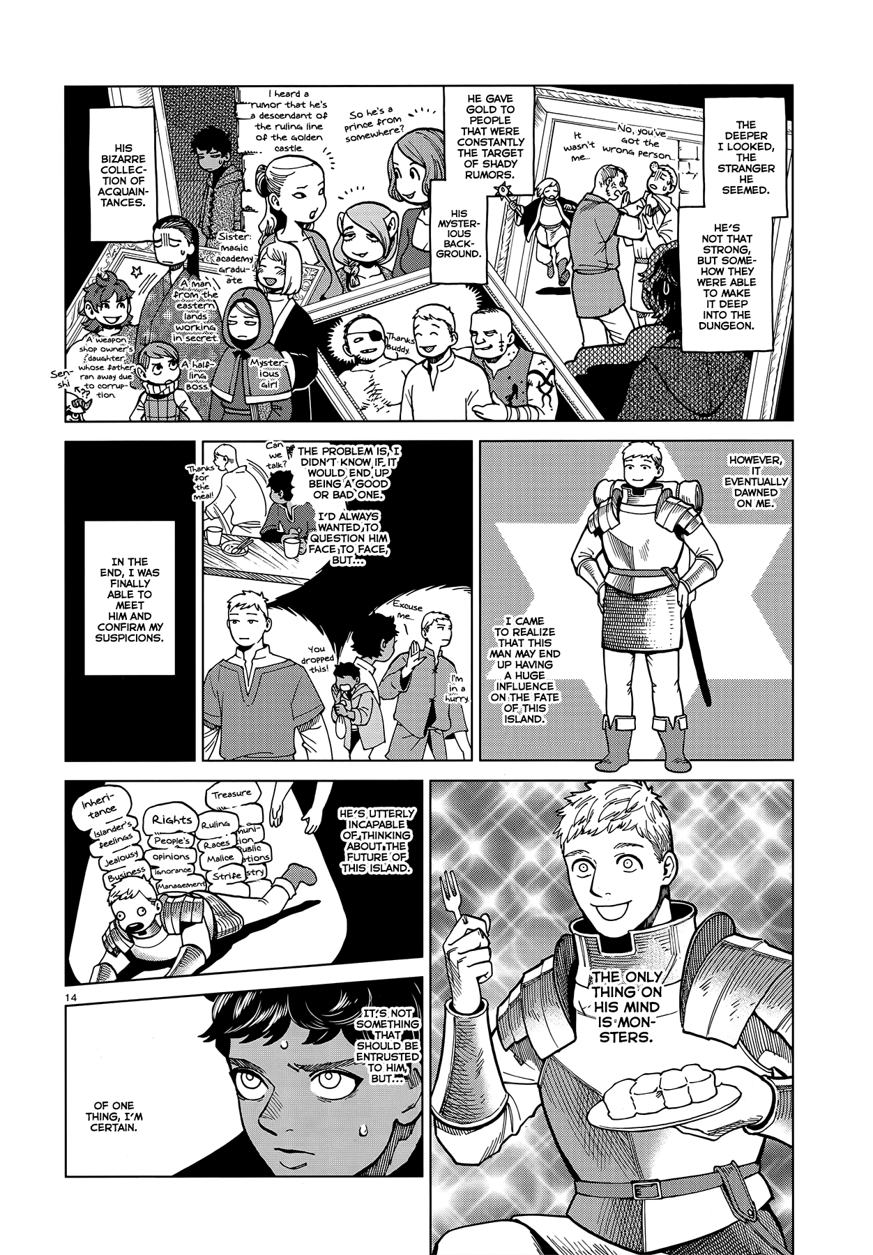 Read Dungeon Meshi EN Manga Online