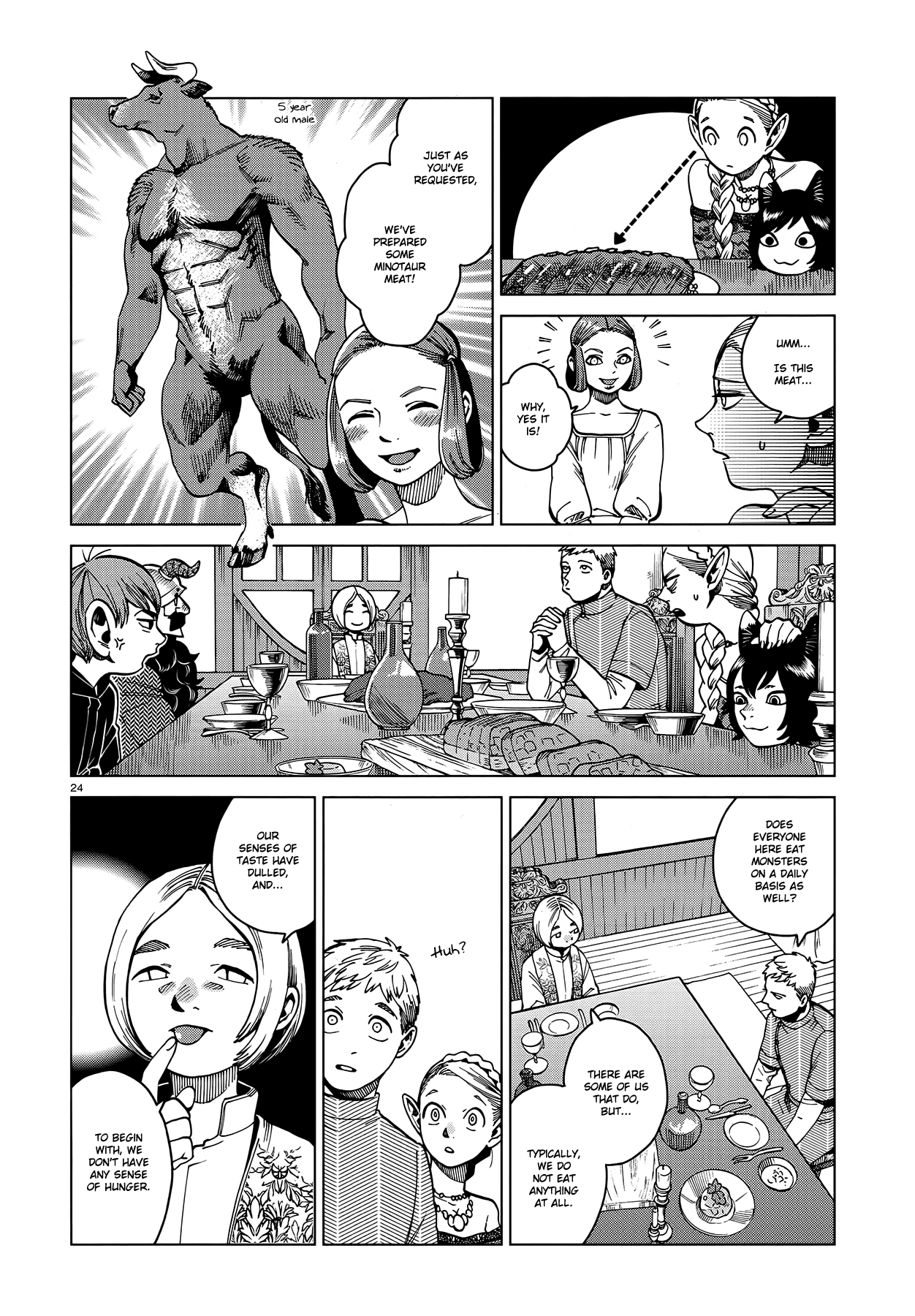 Read Dungeon Meshi EN Manga Online