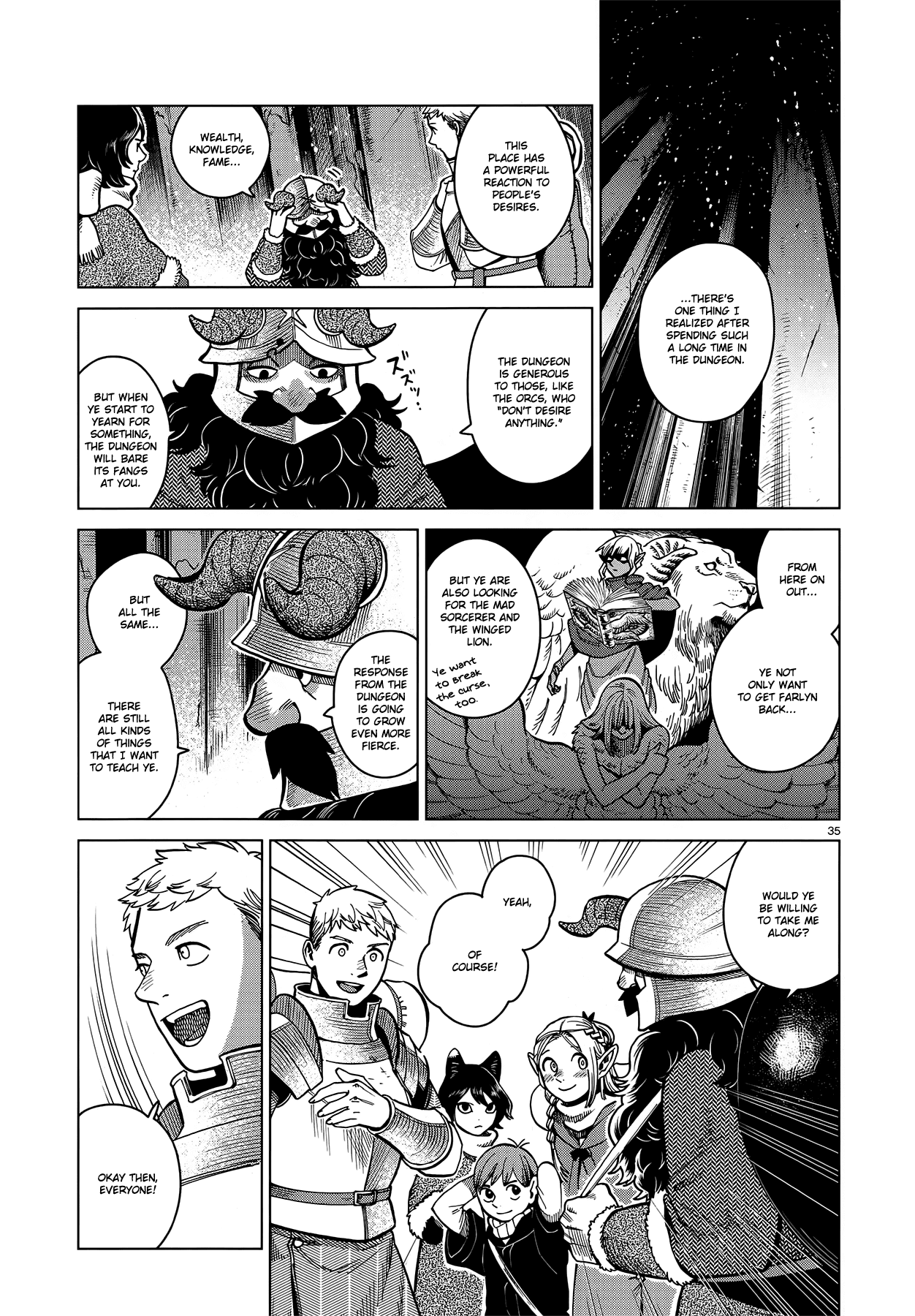 Read Dungeon Meshi EN Manga Online