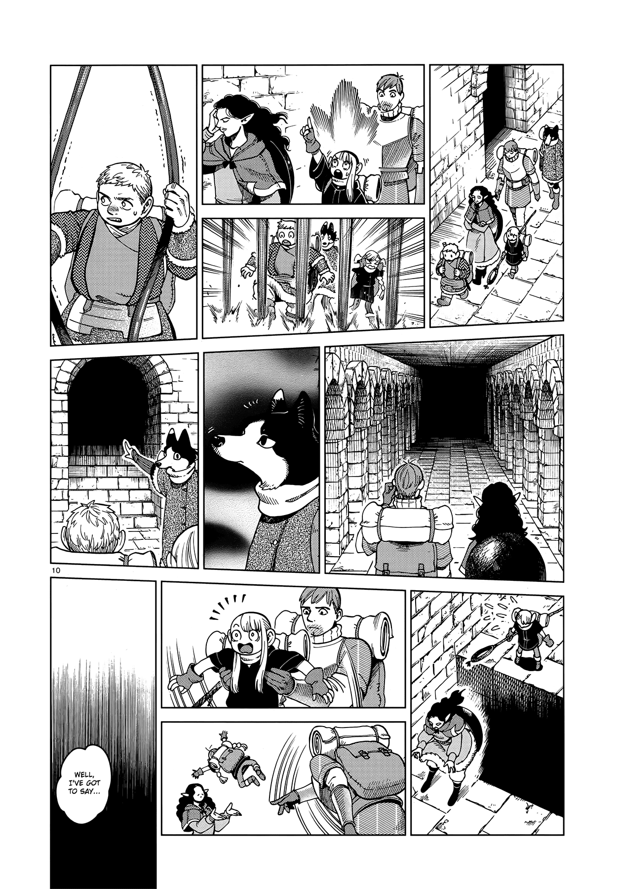 Read Dungeon Meshi EN Manga Online