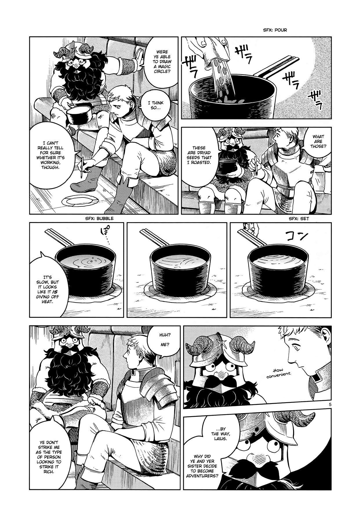 Read Dungeon Meshi EN Manga Online