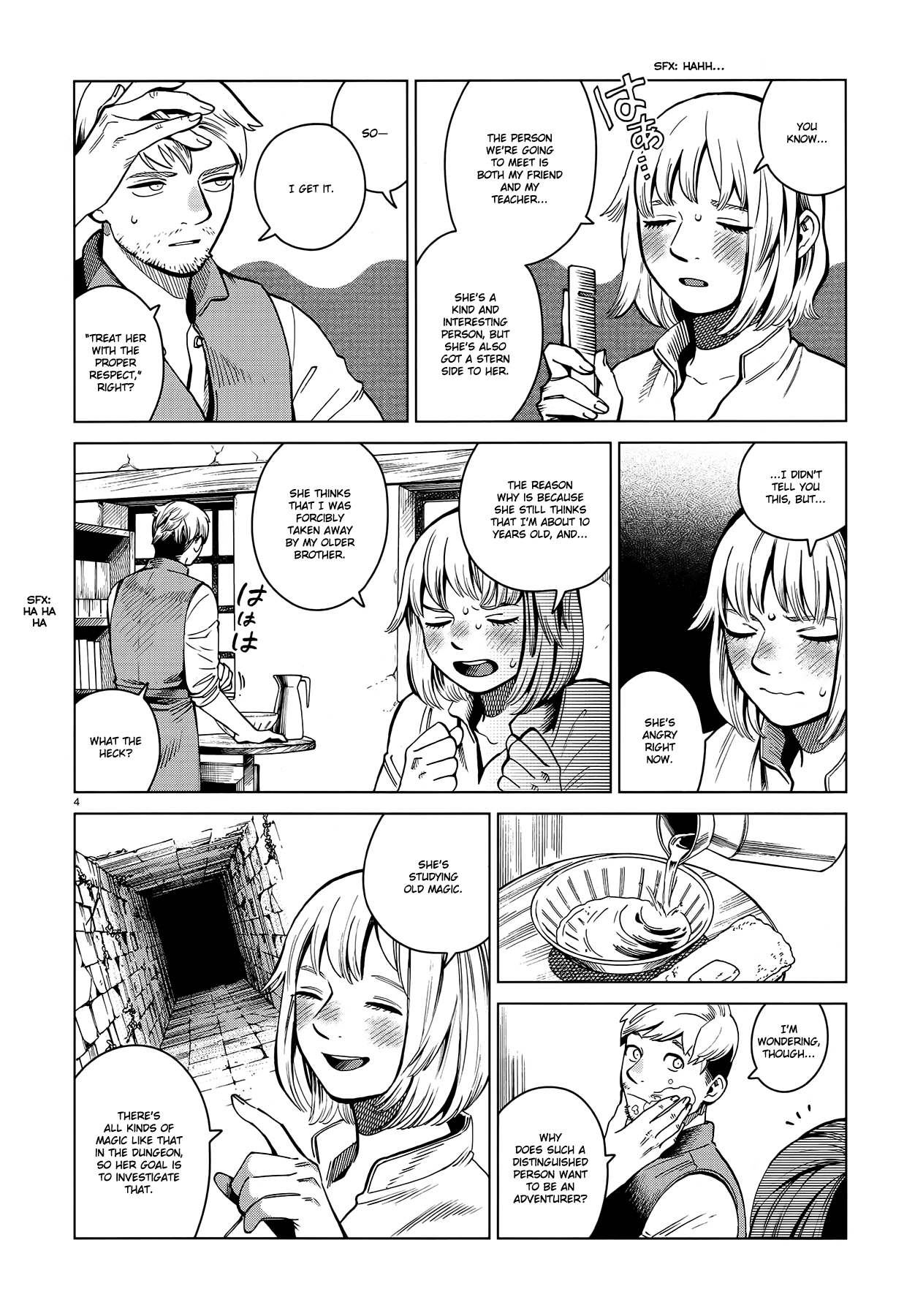 Read Dungeon Meshi EN Manga Online