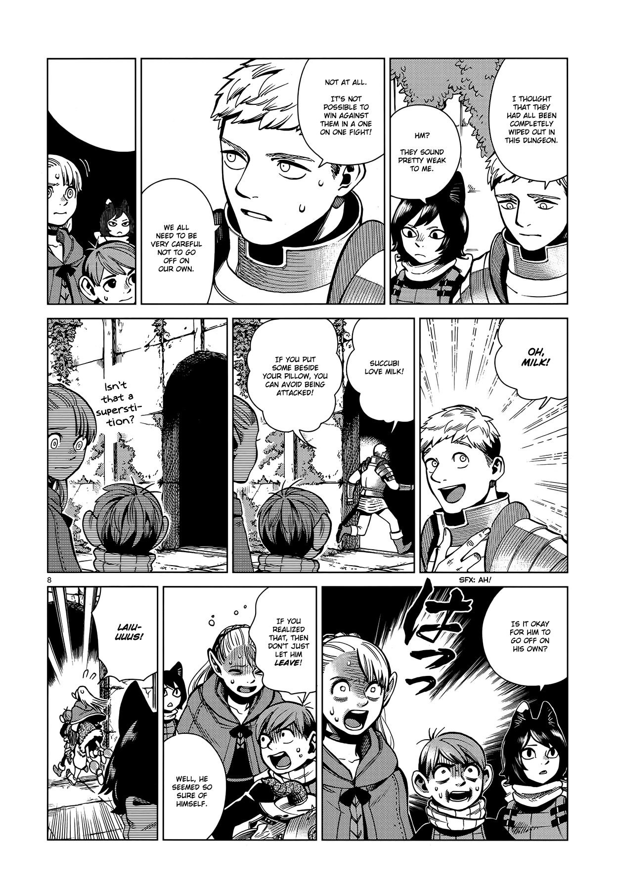 Read Dungeon Meshi EN Manga Online