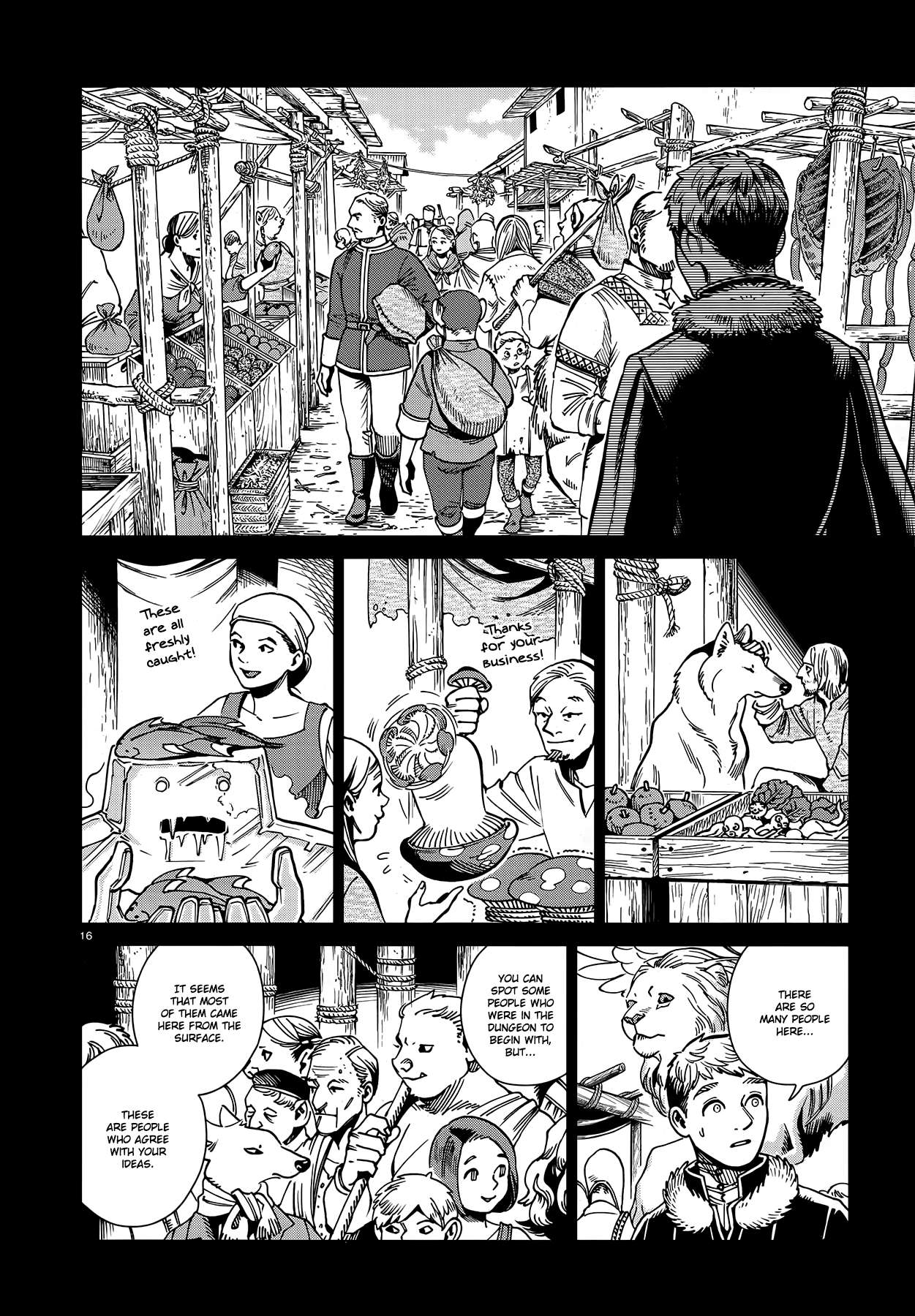 Read Dungeon Meshi EN Manga Online