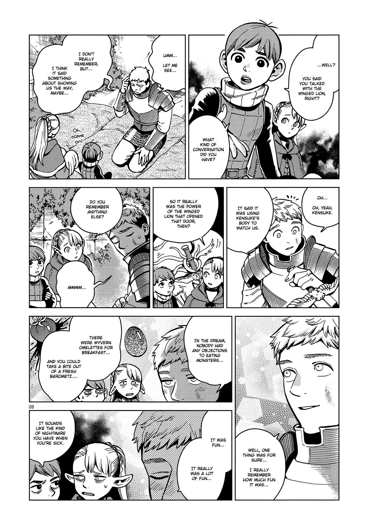 Read Dungeon Meshi EN Manga Online