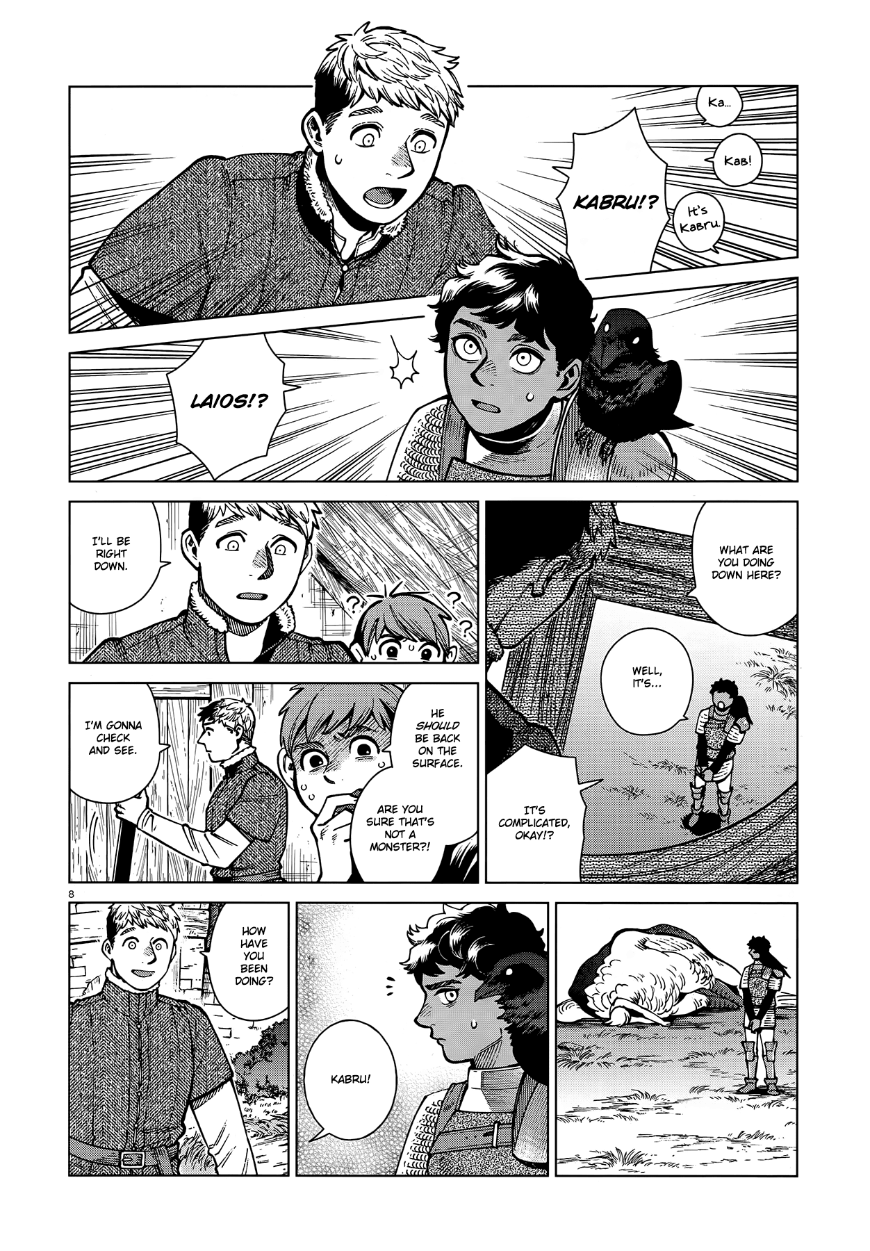 Read Dungeon Meshi EN Manga Online