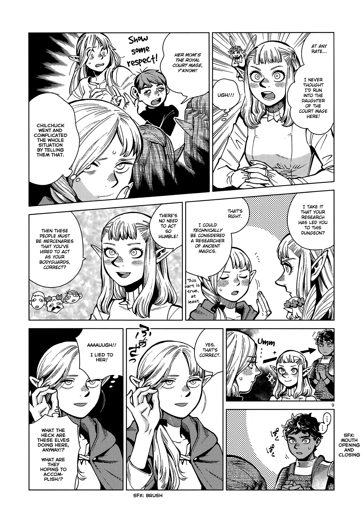 Read Dungeon Meshi EN Manga Online